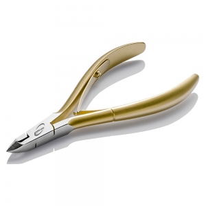 2022 Hot Selling Stainless Steel Gold Plated Double Spring Cuticle Nipper-EL-12965