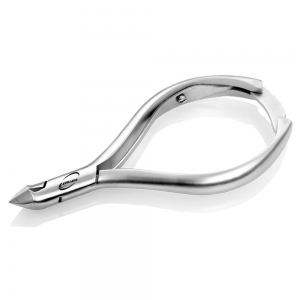 Hard Stainless Steel Silver Satin Cuticle Nipper For Finger And Toenail-EL-12814