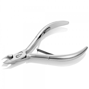 Professional Hard Stainless Steel Silver Plated acrylic Cuticle Nail Nipper for Finger Nail-EL-12817