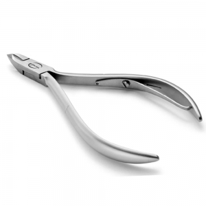 Professional Stainless Steel Lap Joint Cuticle Nipper Silver Satin Finish-EL-12826
