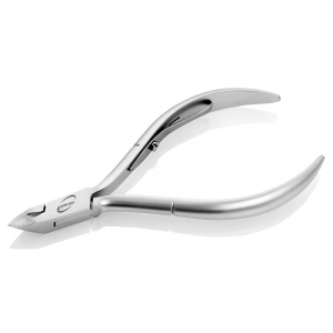 Professional Stainless Steel Box Joint Cuticle Nipper  Silver Satin Finish-EL-12966
