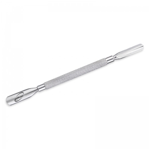 Cuticle Pusher For Manicure And Pedicure With Dual Ended Medium And Full Curved Spoon-EL-12504