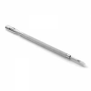 Cuticle Pusher For Manicure And Pedicure With A Wide, Convex Spoon And A Pointed Tip-EL-12509