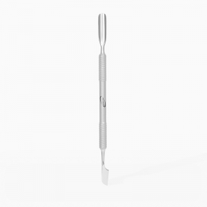 Cuticle Pusher For Manicure And Pedicure With Narrow Curve And Knife-EL-12530