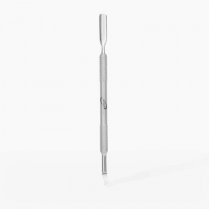 Cuticle Pusher For Manicure And Pedicure With Wide Curve And Curved Thin Fin-EL-12531