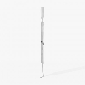 Cuticle Pusher For Manicure And Pedicure With Wide Curved Spoon And Nail Cleaner-EL-12547